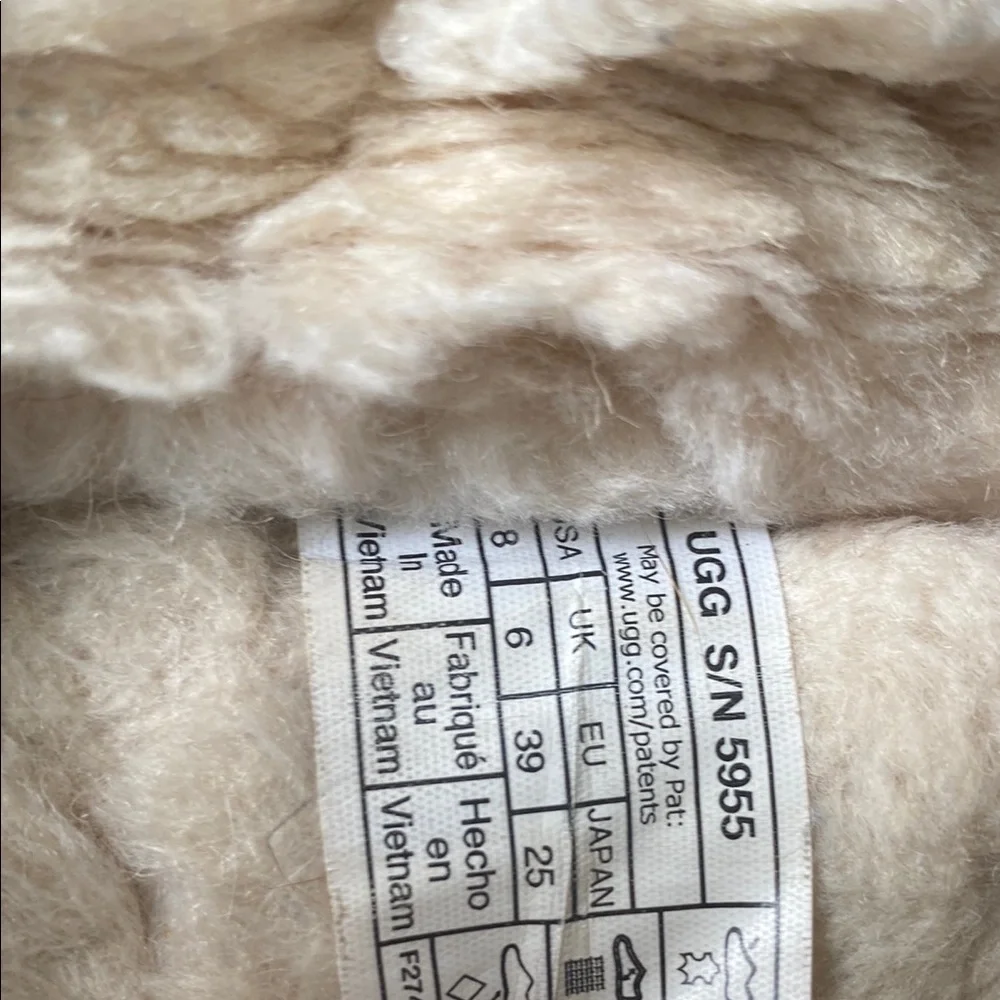 UGG Chestnut Suede Slip-Ons - Picture 8 of 11